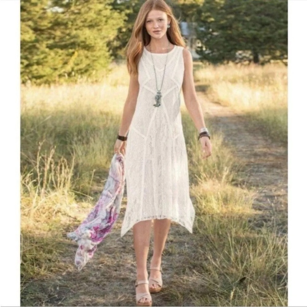 Sundance White Sleeveless Dress